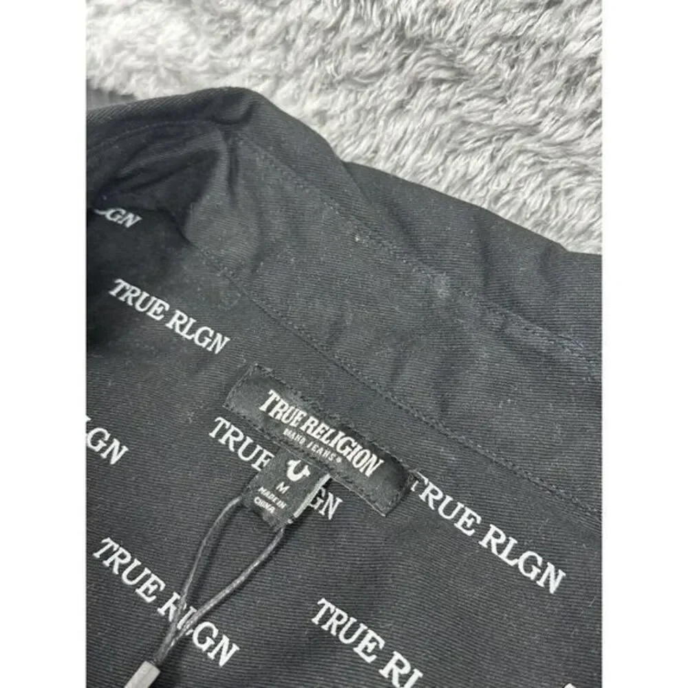New True Religion Big T Western‎ Shirt Size M Pearl snap